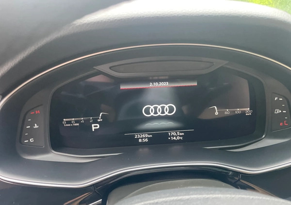 Audi Q7 cena 189000 przebieg: 24269, rok produkcji 2021 z Mielec małe 326